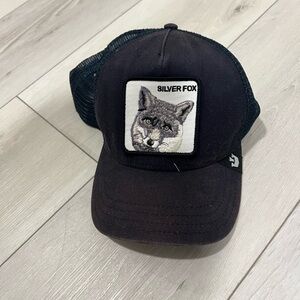 Goorin Bros Black Silver Fox Hat